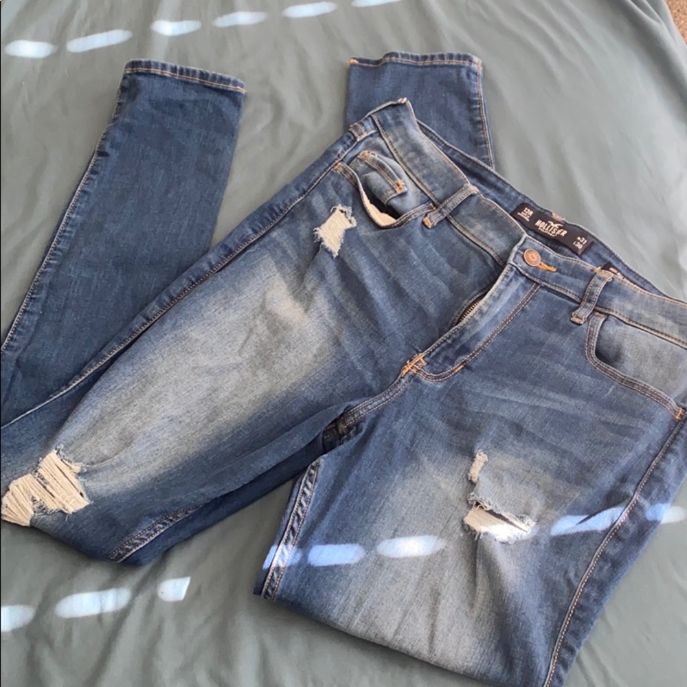 Hollister high rise super skinny